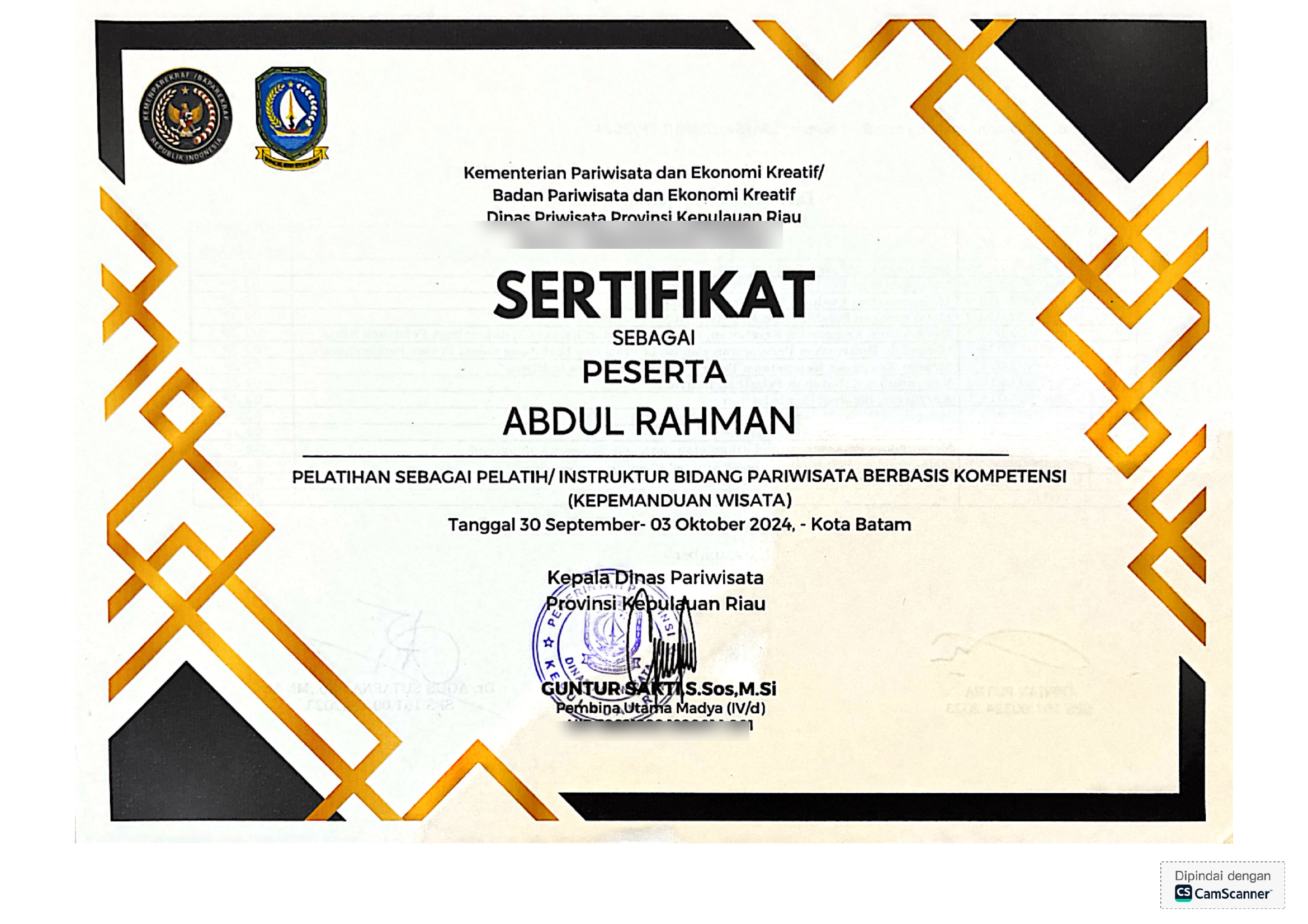 Sertifikat 2024